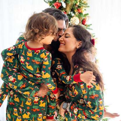 Personalised Christmas in the Desert Adult Pyjamas Set - The Happy Tribe