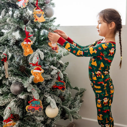 Personalised Christmas in the Desert Kids Pyjama Set - The Happy Tribe
