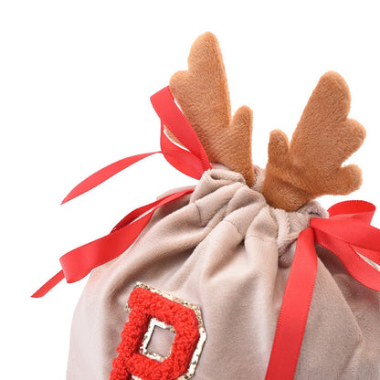 Personalised Christmas Mini Reindeer Pouch - The Happy Tribe