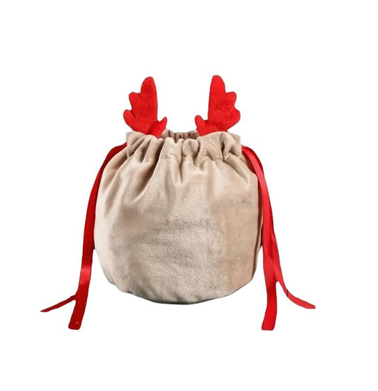 Personalised Christmas Mini Reindeer Pouch - The Happy Tribe