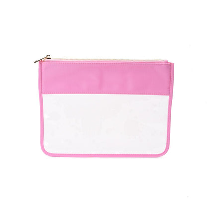 Personalised Clear Travel Pouch - The Happy Tribe
