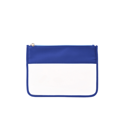 Personalised Clear Travel Pouch - The Happy Tribe