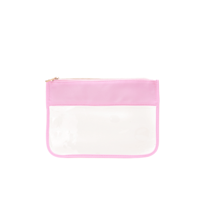 Personalised Clear Travel Pouch - The Happy Tribe