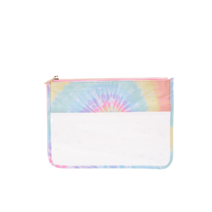 Personalised Clear Travel Pouch - The Happy Tribe