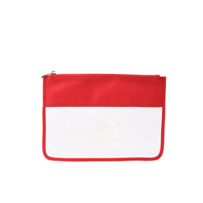 Personalised Clear Travel Pouch - The Happy Tribe