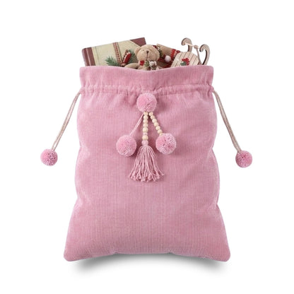 Personalised Corduroy Christmas Sack - The Happy Tribe