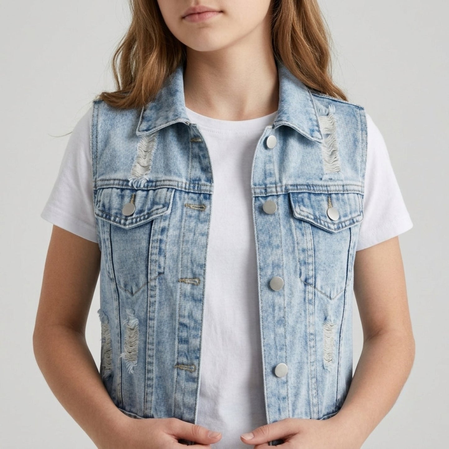 Personalised Denim Waistcoat - The Happy Tribe