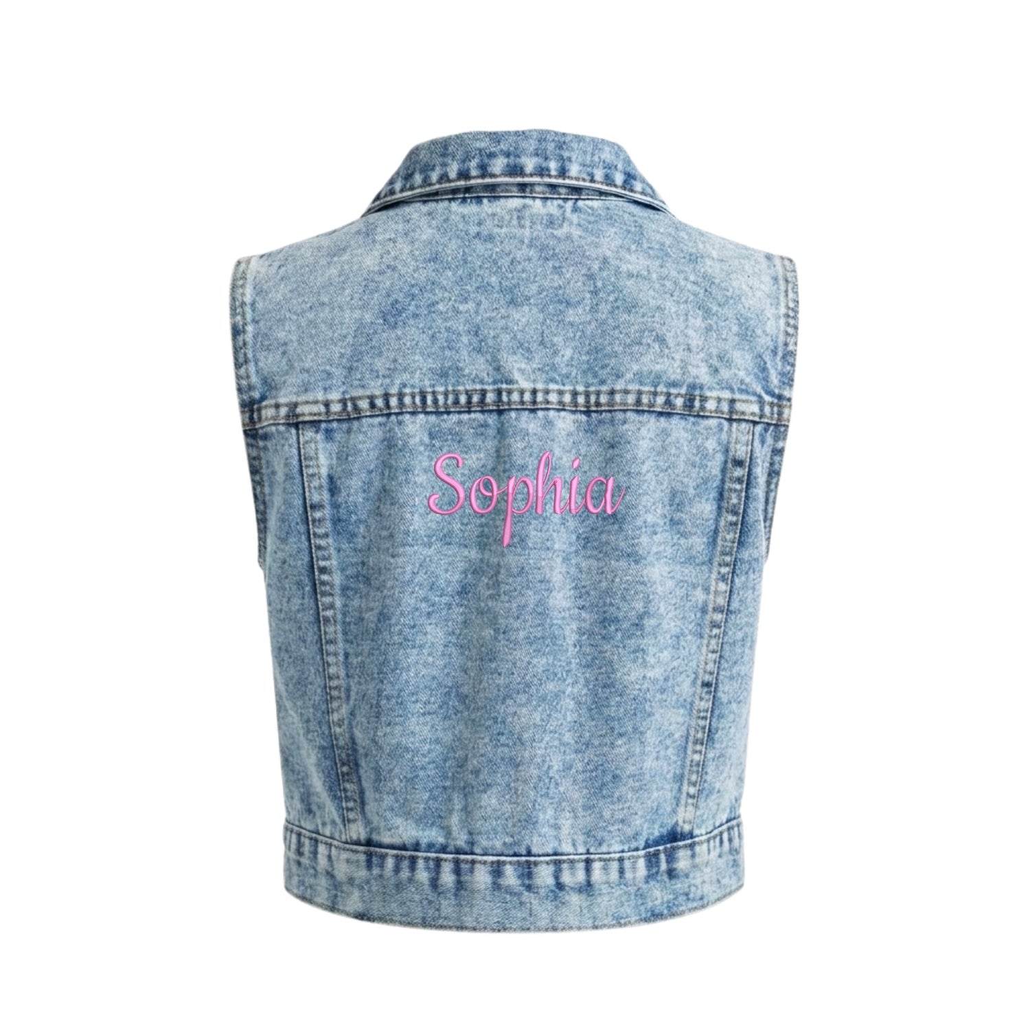 Personalised Denim Waistcoat - The Happy Tribe