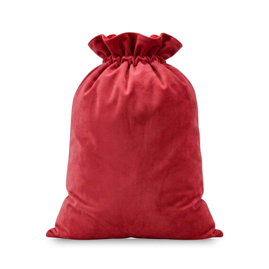 Personalised Embroidered Velvet Christmas Sack - The Happy Tribe