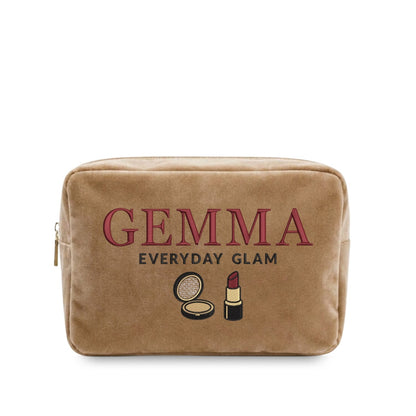 Personalised “Everyday Glam” Velvet Pouch - The Happy Tribe