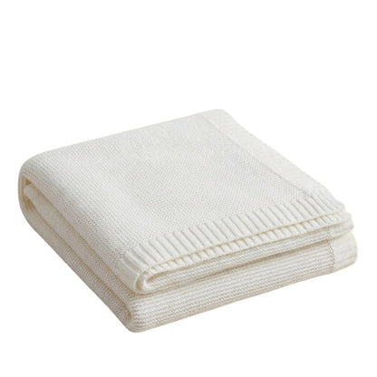 Personalised Knitted Baby Blanket - The Happy Tribe