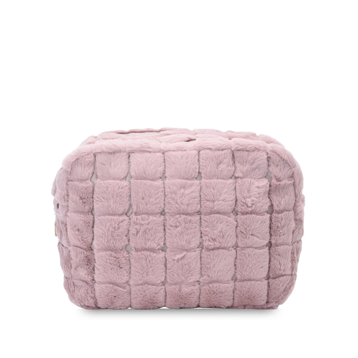 Personalised Large Faux Fur Pouch - The Happy Tribe