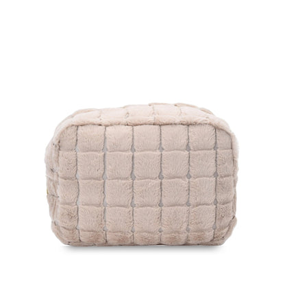 Personalised Large Faux Fur Pouch - The Happy Tribe