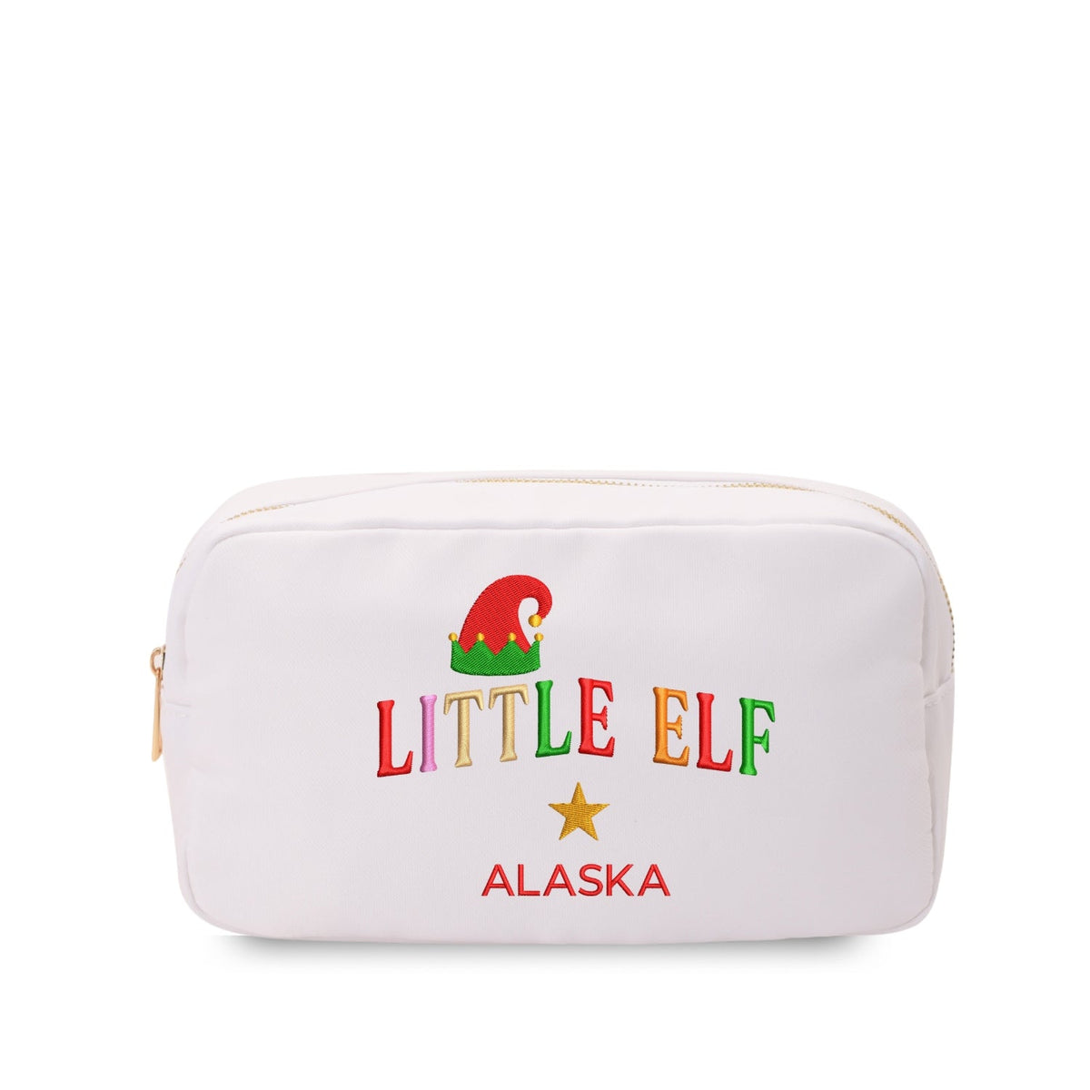Personalised “Little Elf” Christmas Pouch - The Happy Tribe