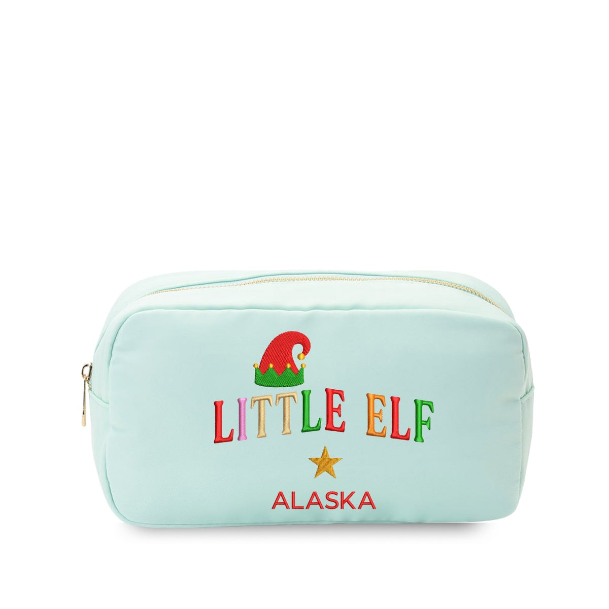 Personalised “Little Elf” Christmas Pouch - The Happy Tribe