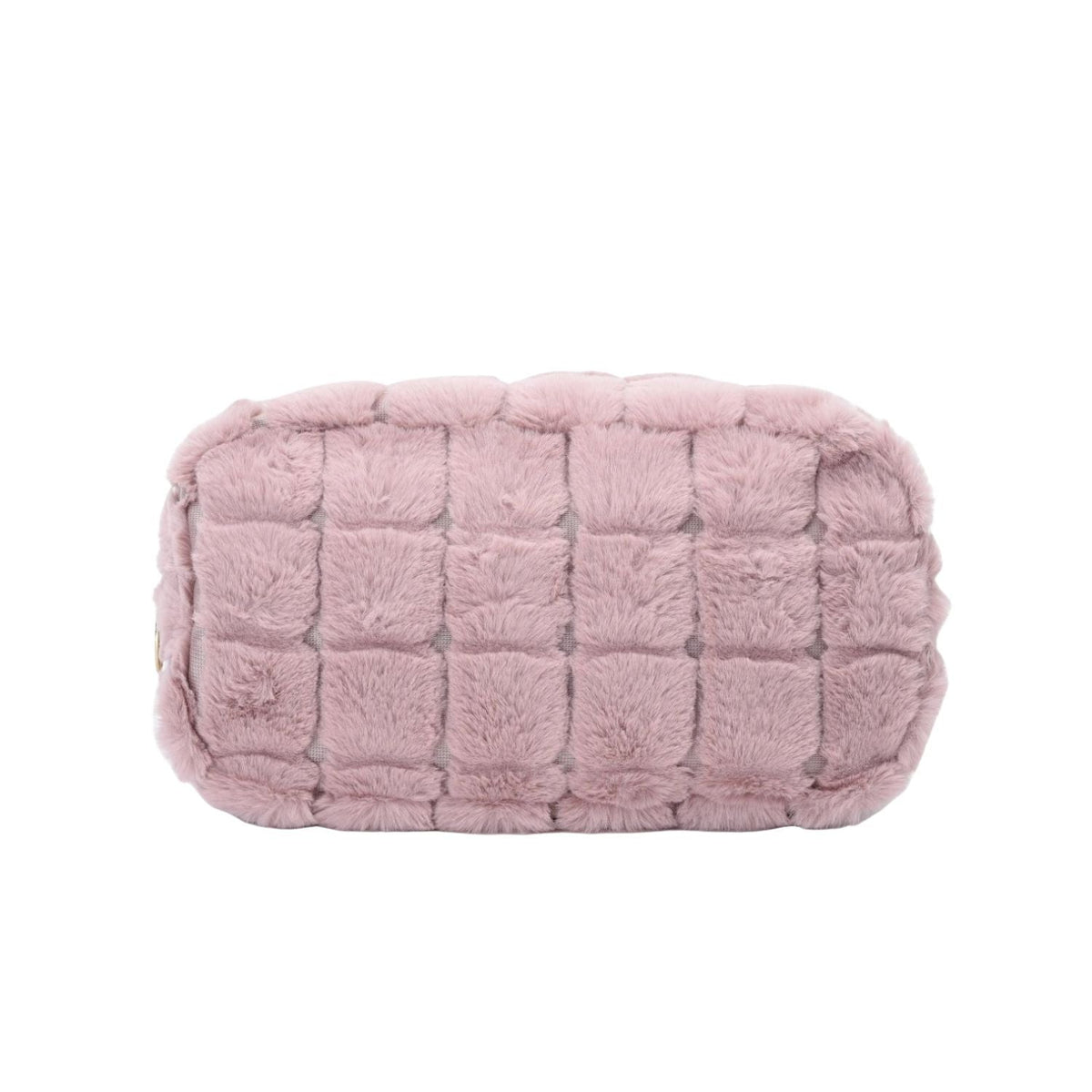 Personalised Medium Faux Fur Pouch - The Happy Tribe