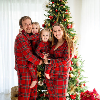 Personalised Merry & Plaid Baby Onesie - The Happy Tribe