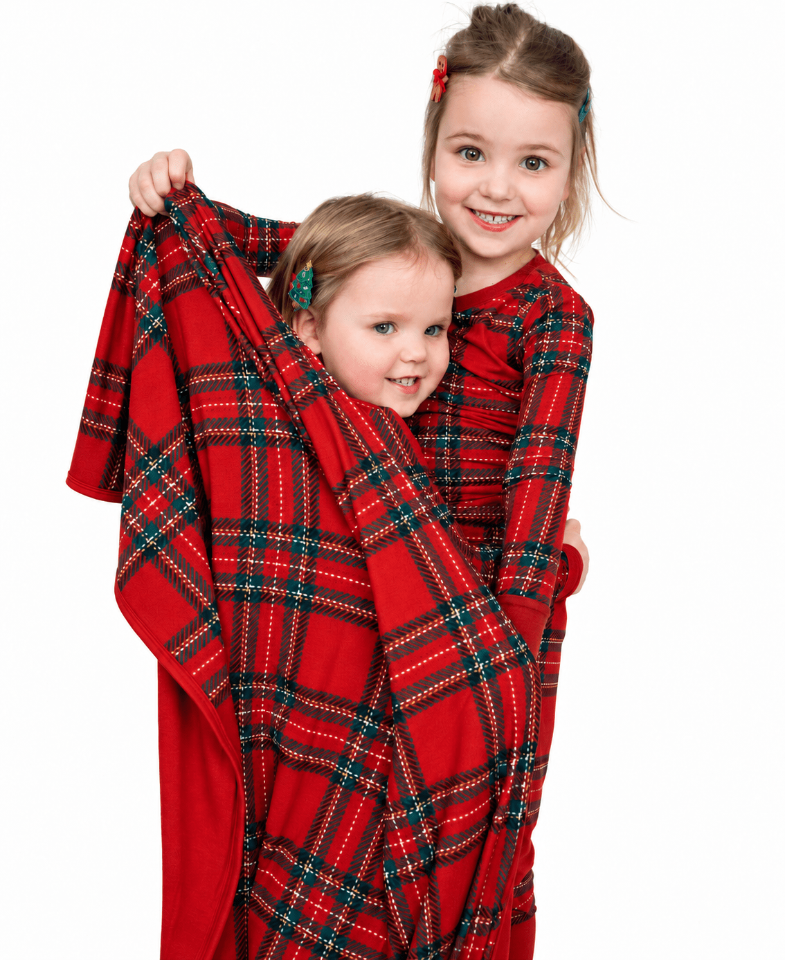 Personalised Merry & Plaid Blanket - The Happy Tribe