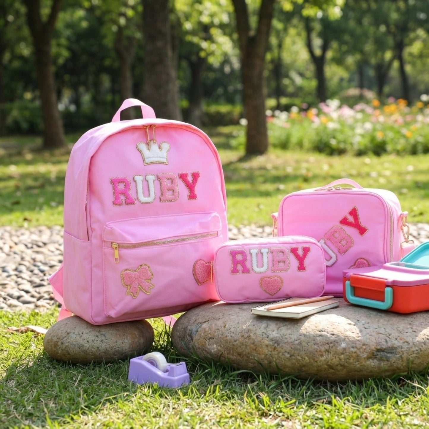 Personalised School Backpack - The Happy Tribe