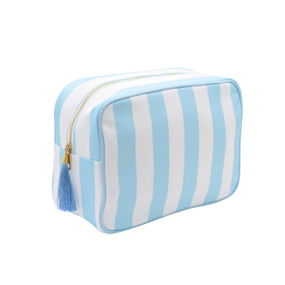Personalised Stripe Large Pouch - The Happy Tribe