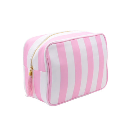 Personalised Stripe Large Pouch - The Happy Tribe