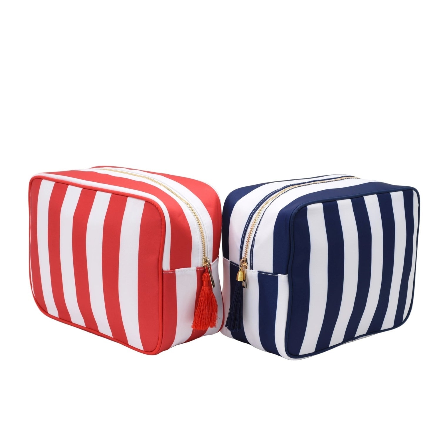 Personalised Stripe Large Pouch - The Happy Tribe