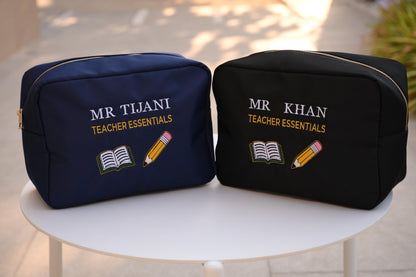 Personalised “Teacher Essentials” Pouch - The Happy Tribe