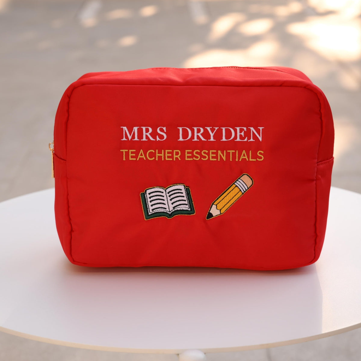 Personalised “Teacher Essentials” Pouch - The Happy Tribe