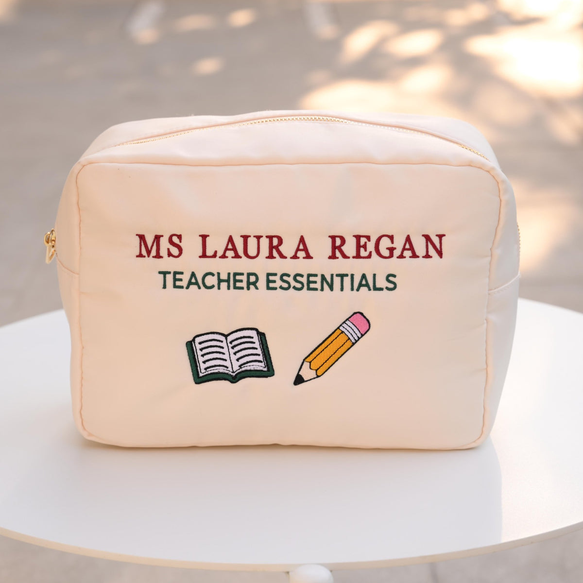 Personalised “Teacher Essentials” Pouch - The Happy Tribe
