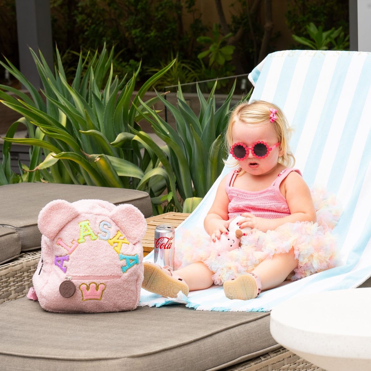 Personalised Teddy Backpack - The Happy Tribe