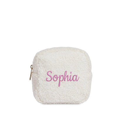 Personalised Teddy Mini Pouch - The Happy Tribe