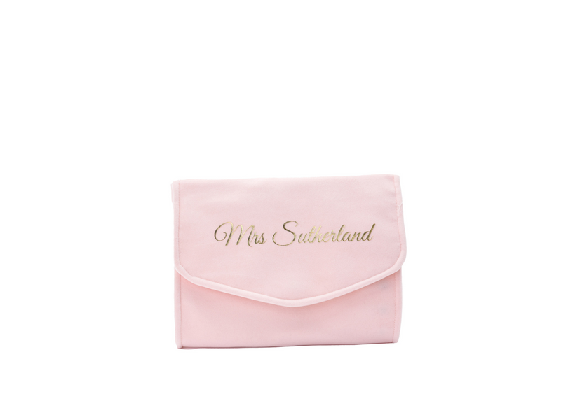 Personalised Jewellery Roll