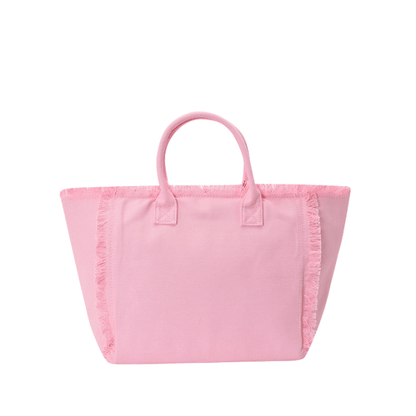 "Pool Daze" St Barths Tote Bag, Yellow - The Happy Tribe