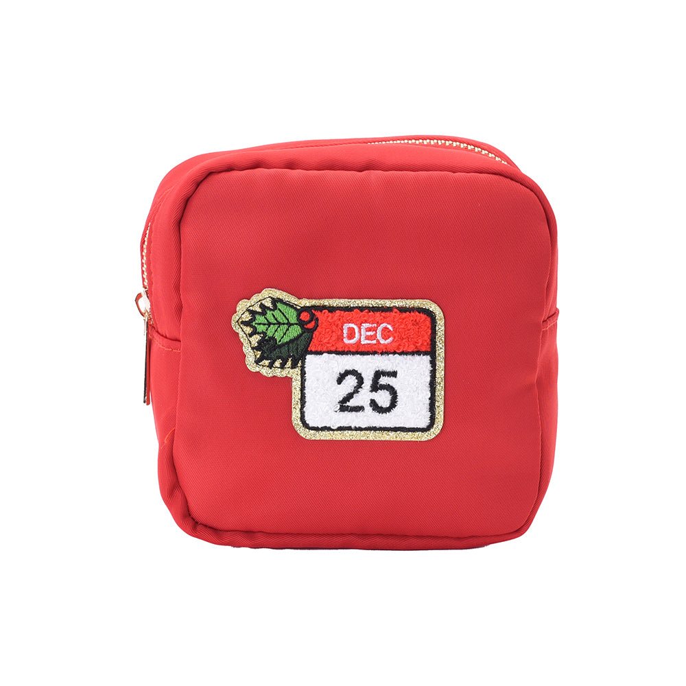 Red Extra Small Pouch - Dec 25 - The Happy Tribe