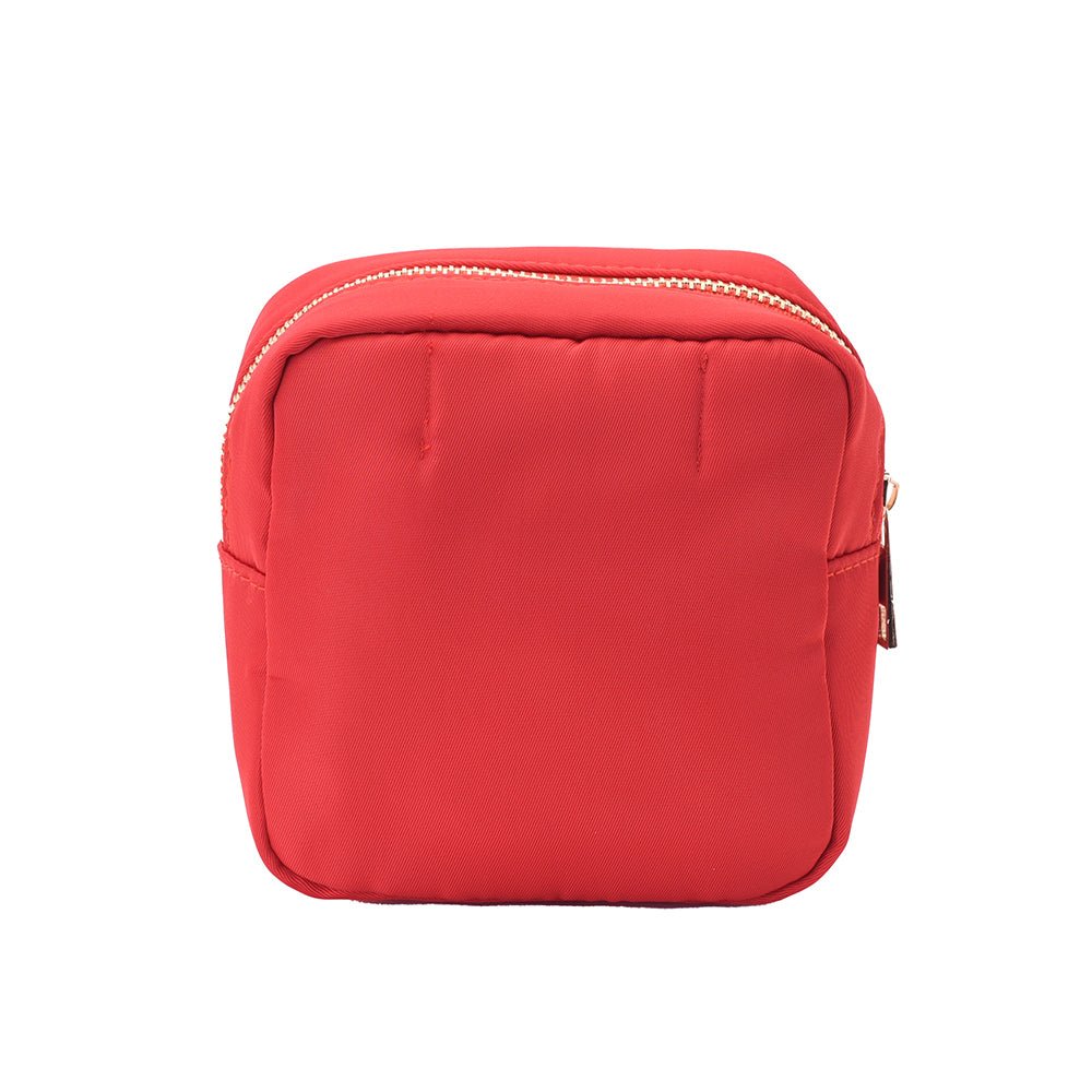 Red Extra Small Pouch - Dec 25 - The Happy Tribe
