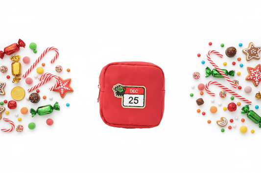 Red Extra Small Pouch - Dec 25 - The Happy Tribe