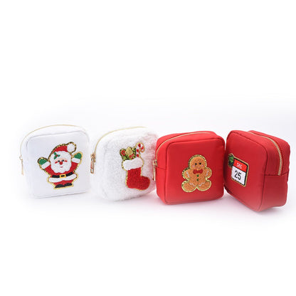 Red Extra Small Pouch - Dec 25 - The Happy Tribe
