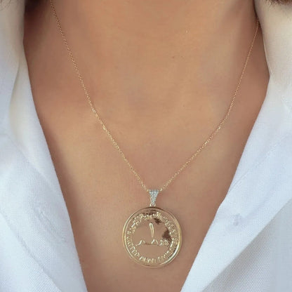 Roots Dirham Coin Necklace - The Happy Tribe