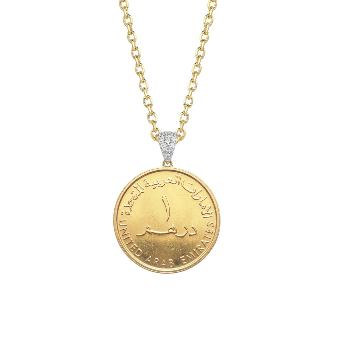 Roots Dirham Coin Necklace - The Happy Tribe
