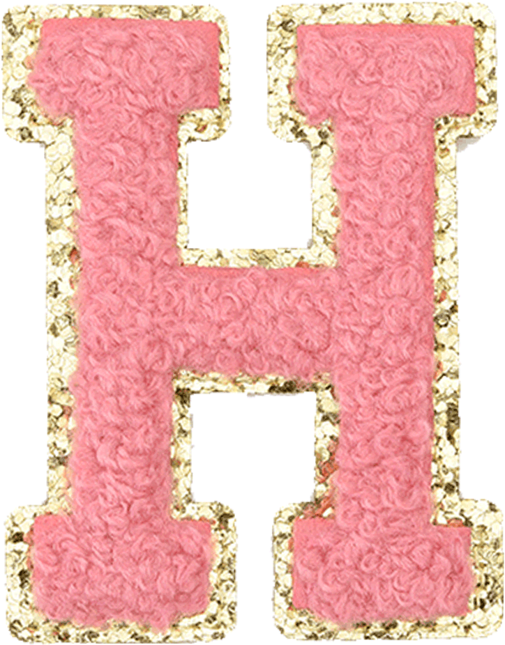 Rose Pink Letter - The Happy Tribe
