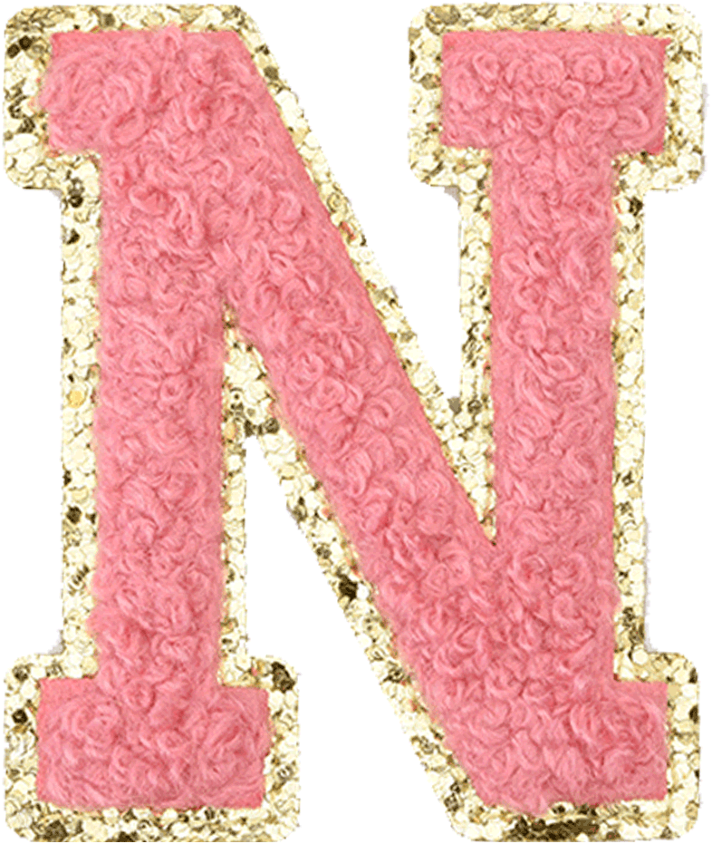 Rose Pink Letter - The Happy Tribe