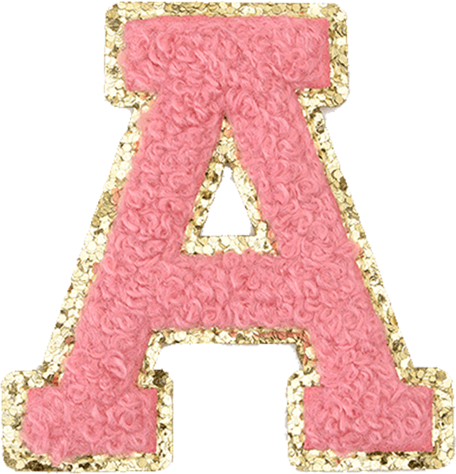 Rose Pink Letter - The Happy Tribe