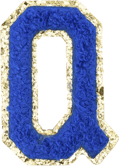 Royal Blue Letter - The Happy Tribe