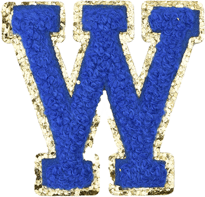 Royal Blue Letter - The Happy Tribe