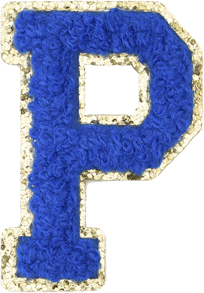 Royal Blue Letter - The Happy Tribe