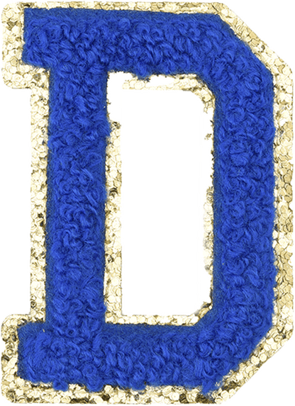 Royal Blue Letter - The Happy Tribe