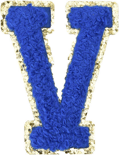 Royal Blue Letter - The Happy Tribe