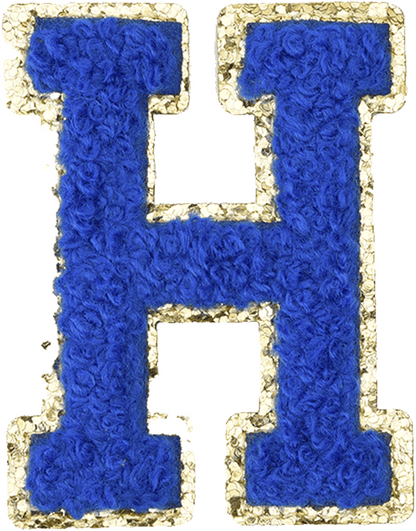 Royal Blue Letter - The Happy Tribe