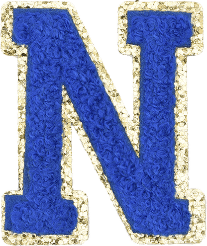 Royal Blue Letter - The Happy Tribe
