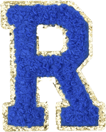 Royal Blue Letter - The Happy Tribe